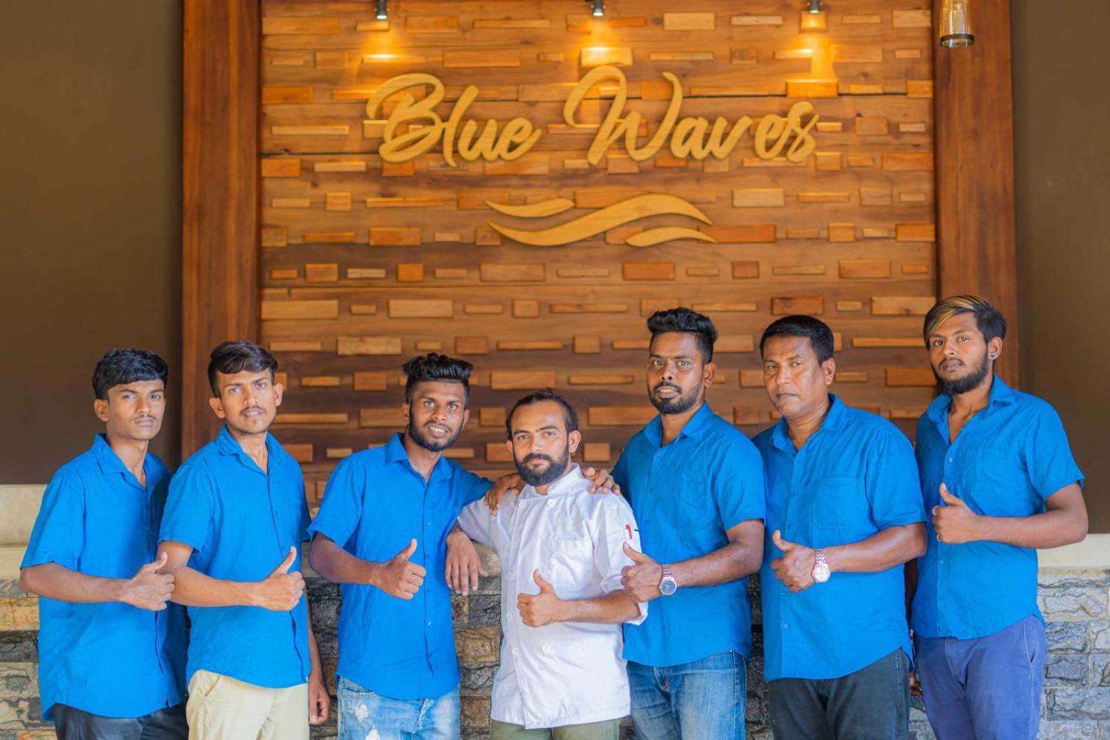 Blue Waves Kite Surfing Beach Resort Kalpitiya Eksteriør billede